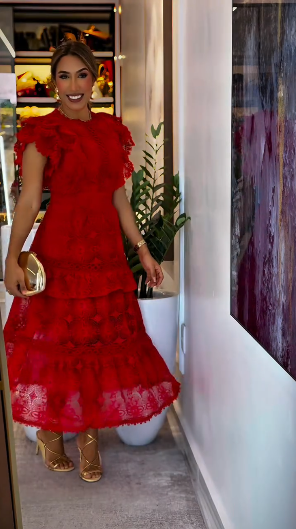 Vestido Mariana Guipir