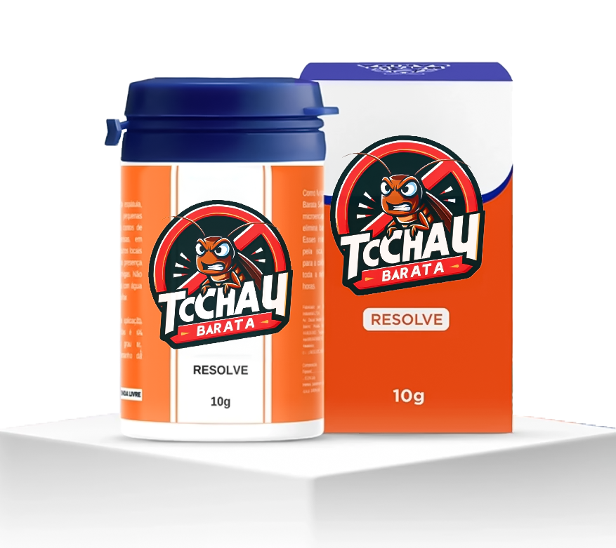 Tchchau Barata™ – Veneno Para Barata com Ação Imediata e Proteção 24h