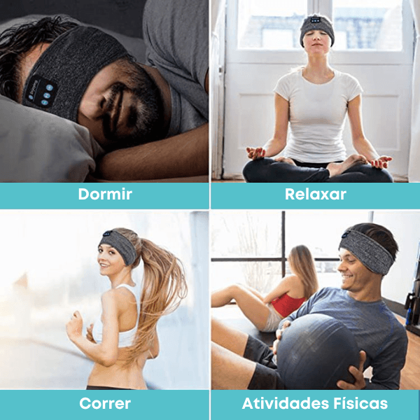 EarSleep™ - Fone de Ouvido Bluetooth para Dormir + (Brinde)