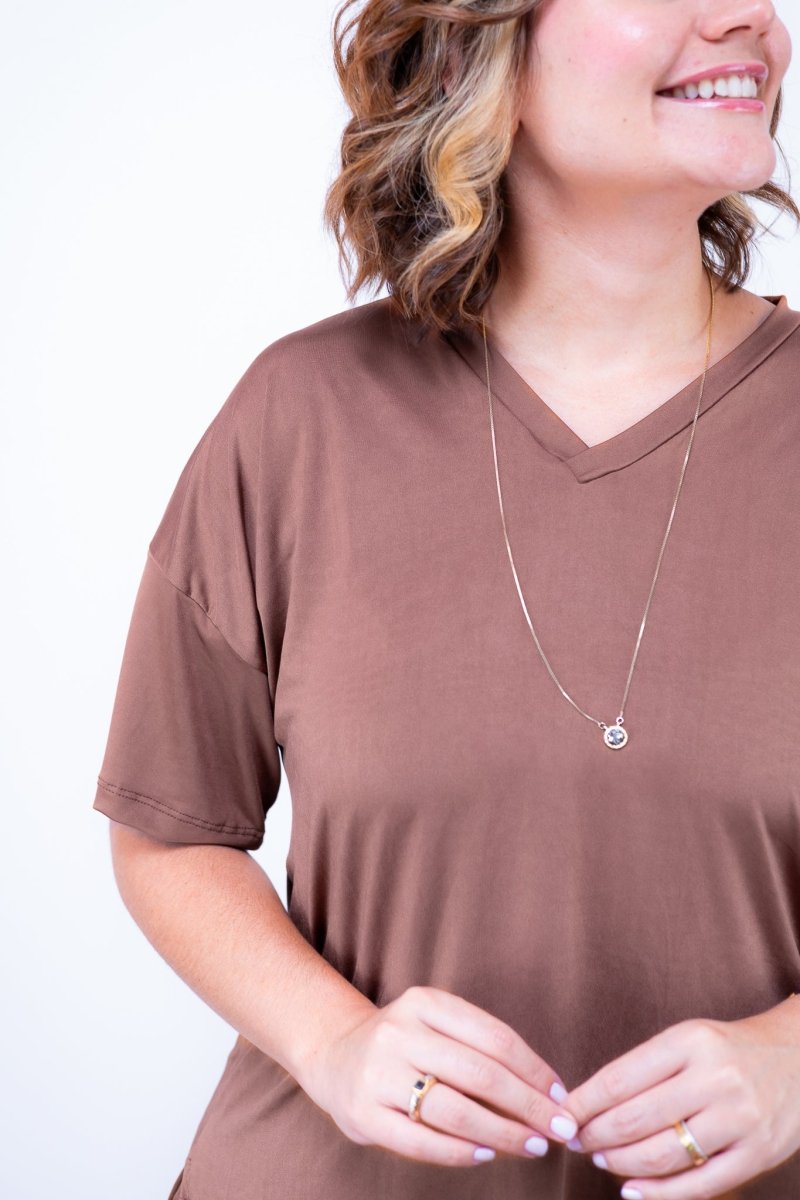 Conjunto Flórida - Malha Confort Calça e Blusa de Gola V