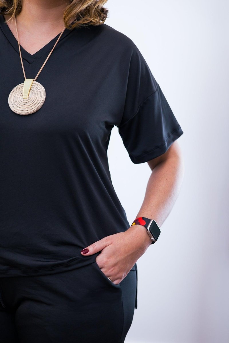 Conjunto Flórida - Malha Confort Calça e Blusa de Gola V