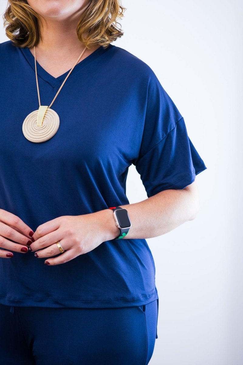 Conjunto Flórida - Malha Confort Calça e Blusa de Gola V