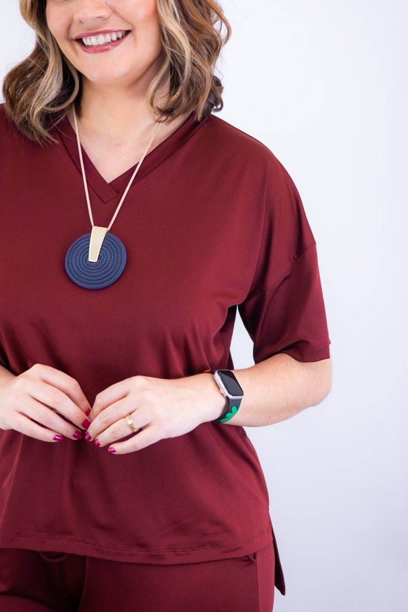 Conjunto Flórida - Malha Confort Calça e Blusa de Gola V