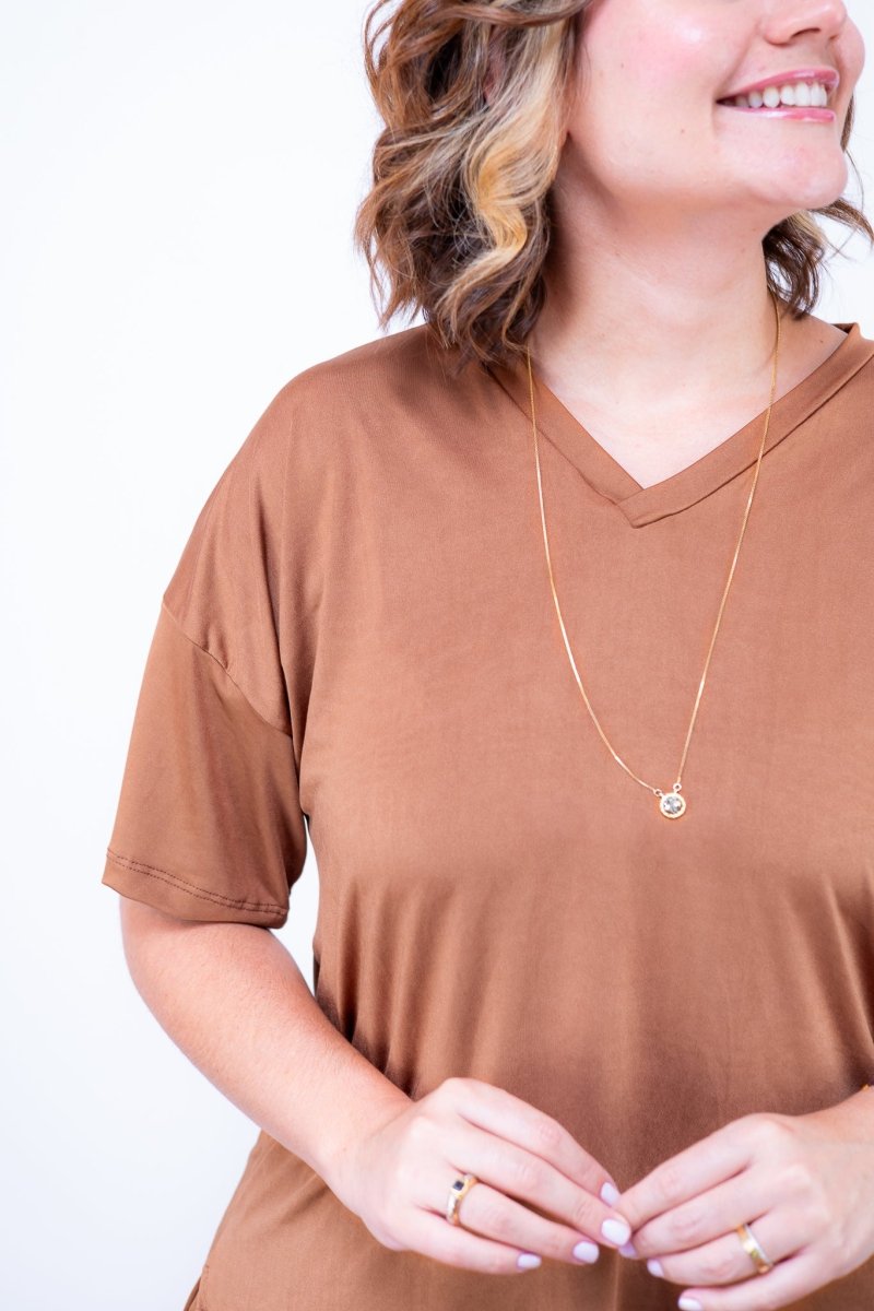 Conjunto Flórida - Malha Confort Calça e Blusa de Gola V