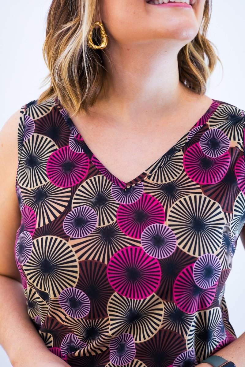 Conjunto Olivia - Bermudinha e Blusa Regata em Malha Confort