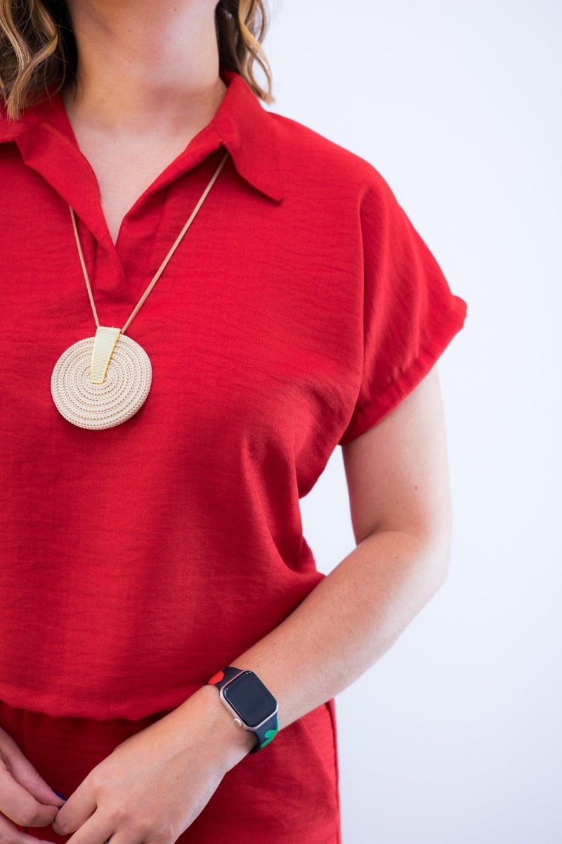 Conjunto Salvador - Bermuda e Blusa em Linho Light