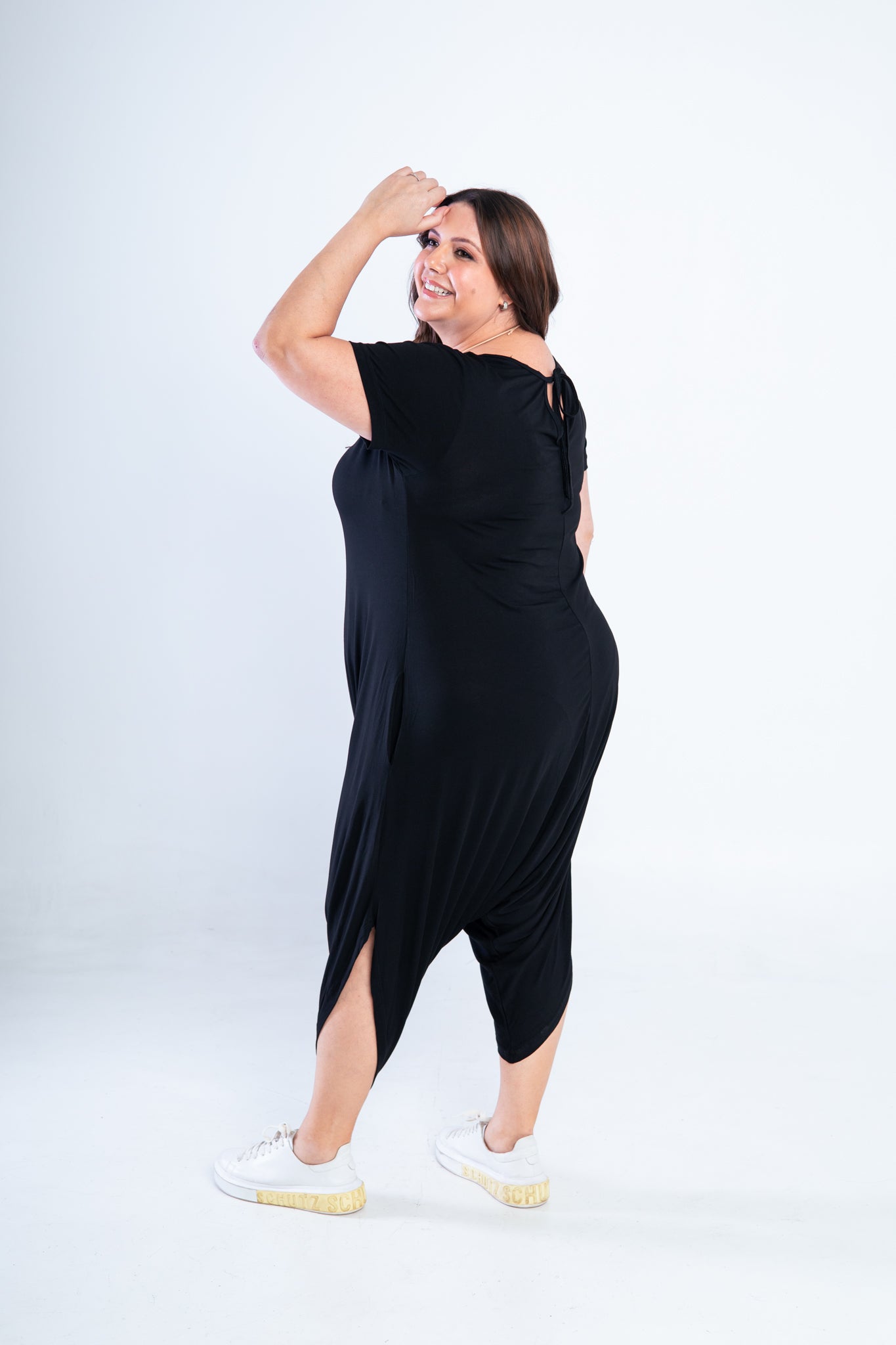 Macacão Fênix - Saruel com Bolsos em Viscolycra