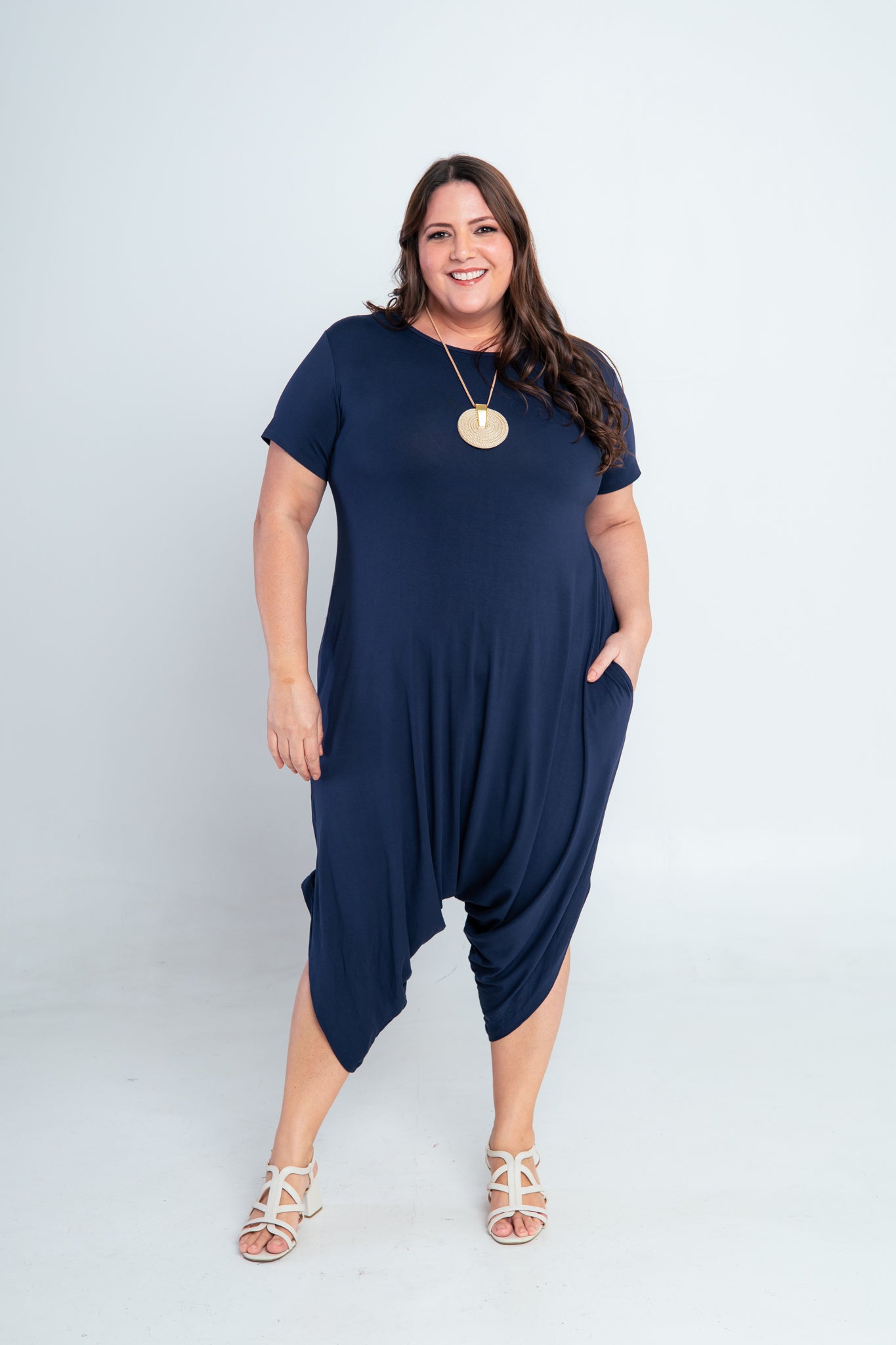 Macacão Fênix - Saruel com Bolsos em Viscolycra