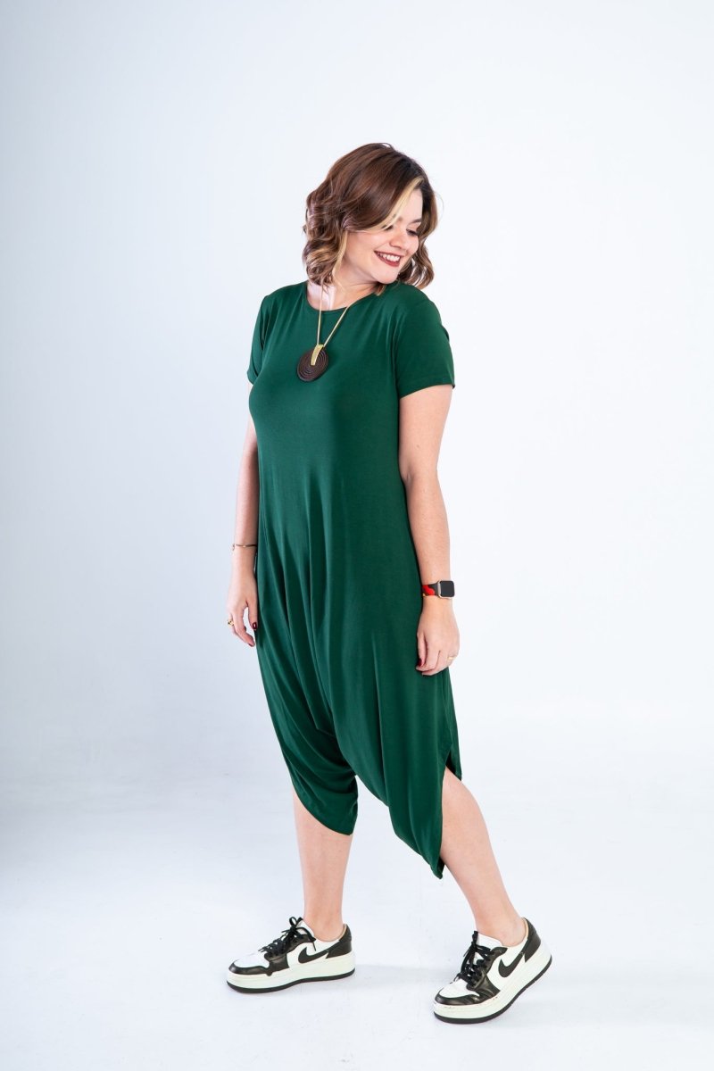 Macacão Fênix - Saruel com Bolsos em Viscolycra