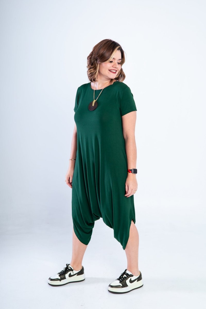 Macacão Fênix - Saruel com Bolsos em Viscolycra