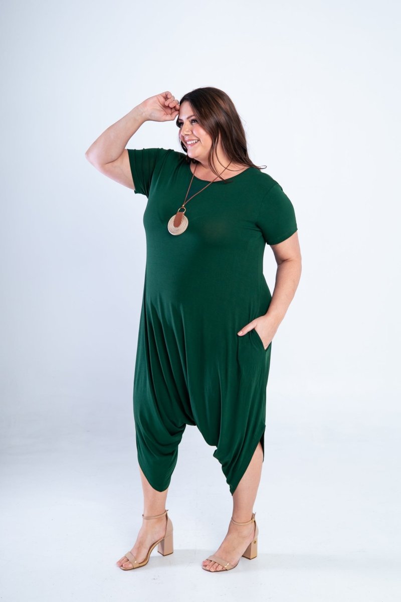 Macacão Fênix - Saruel com Bolsos em Viscolycra