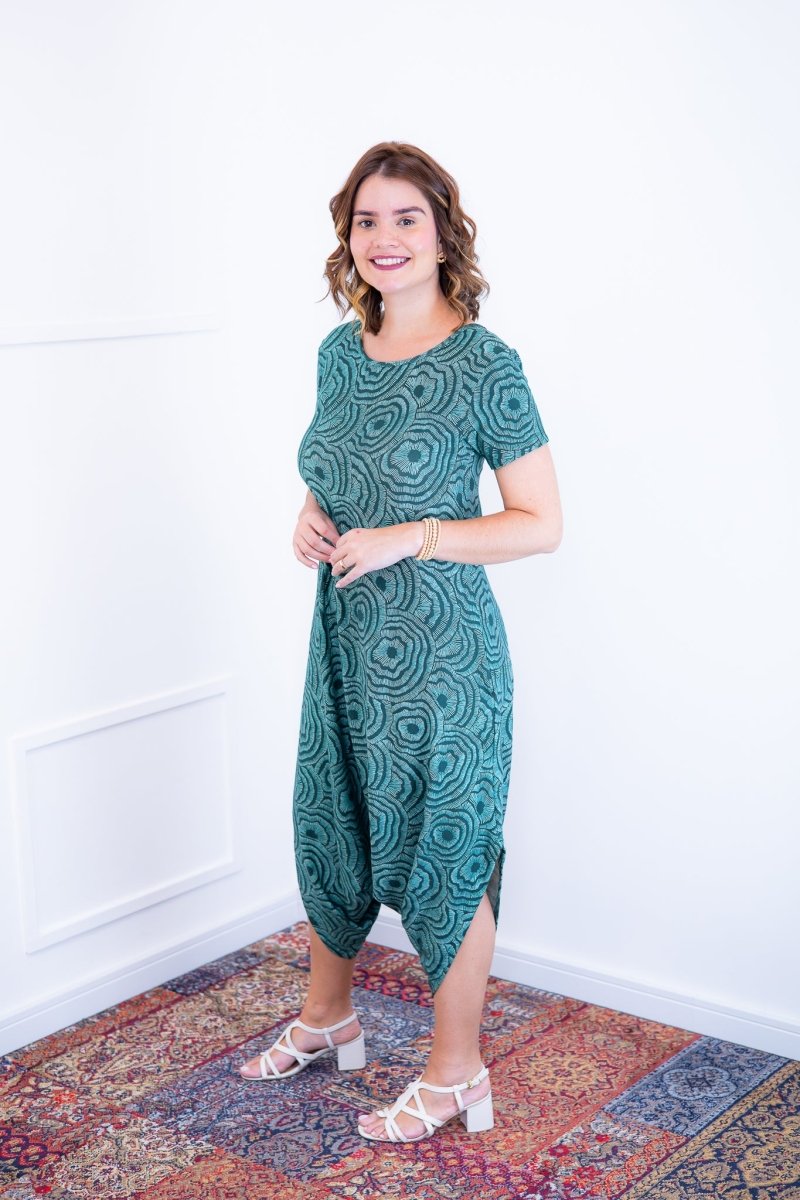 Macacão Fênix - Saruel com Bolsos em Viscolycra