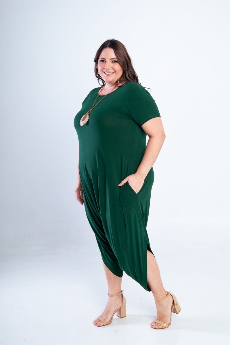 Macacão Fênix - Saruel com Bolsos em Viscolycra