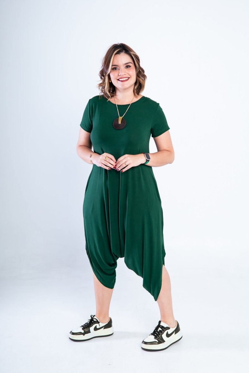 Macacão Fênix - Saruel com Bolsos em Viscolycra