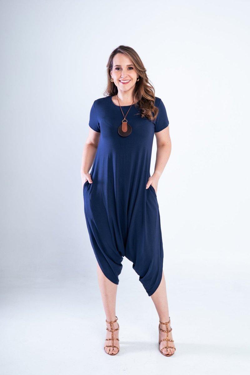 Macacão Fênix - Saruel com Bolsos em Viscolycra