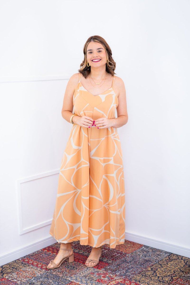 Macacão Grécia – Pantalona em Crepe com Alça Ajustável