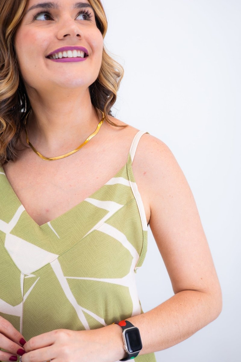 Macacão Grécia – Pantalona em Crepe com Alça Ajustável