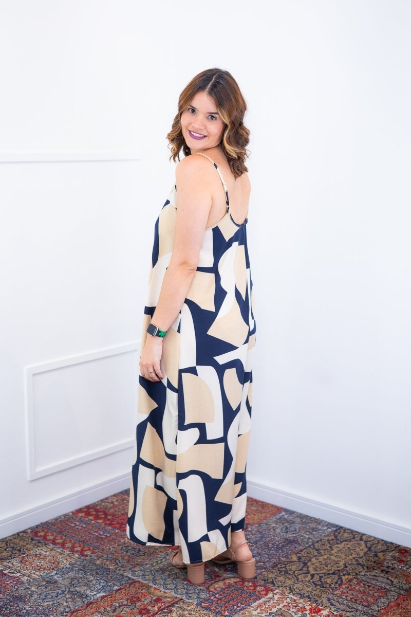 Macacão Grécia – Pantalona em Crepe com Alça Ajustável