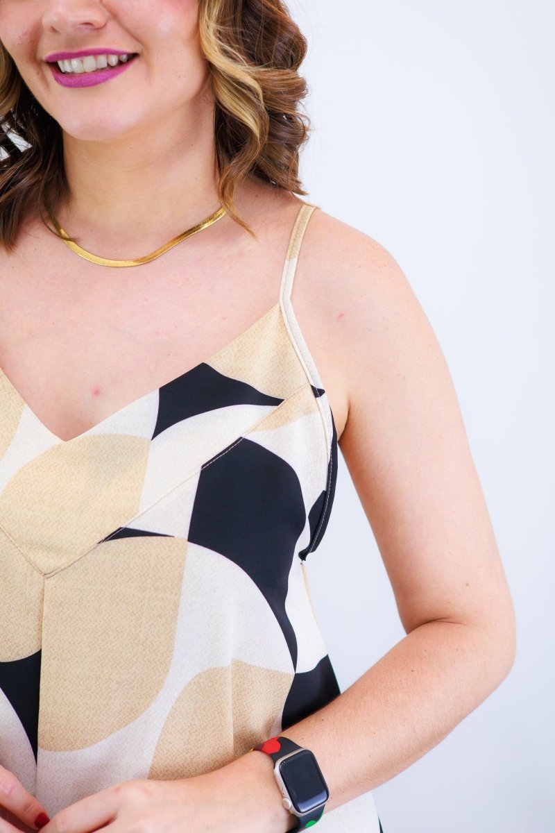 Macacão Grécia – Pantalona em Crepe com Alça Ajustável