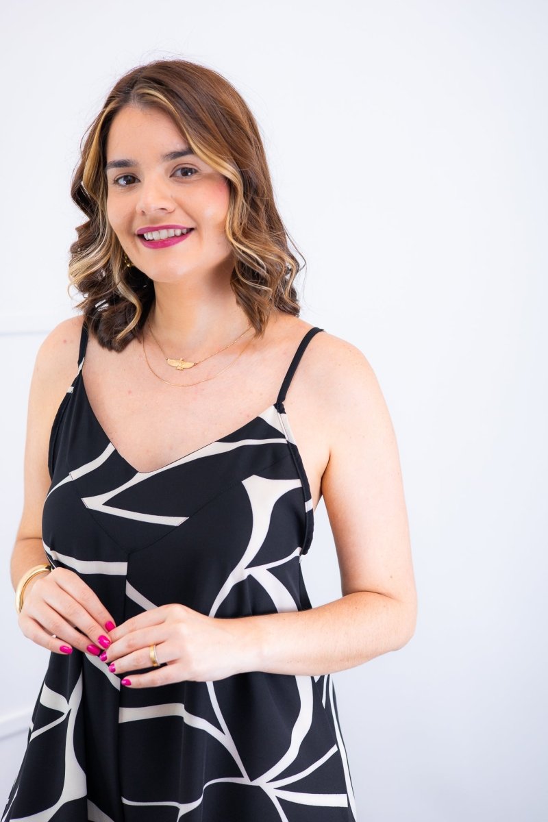 Macacão Grécia – Pantalona em Crepe com Alça Ajustável