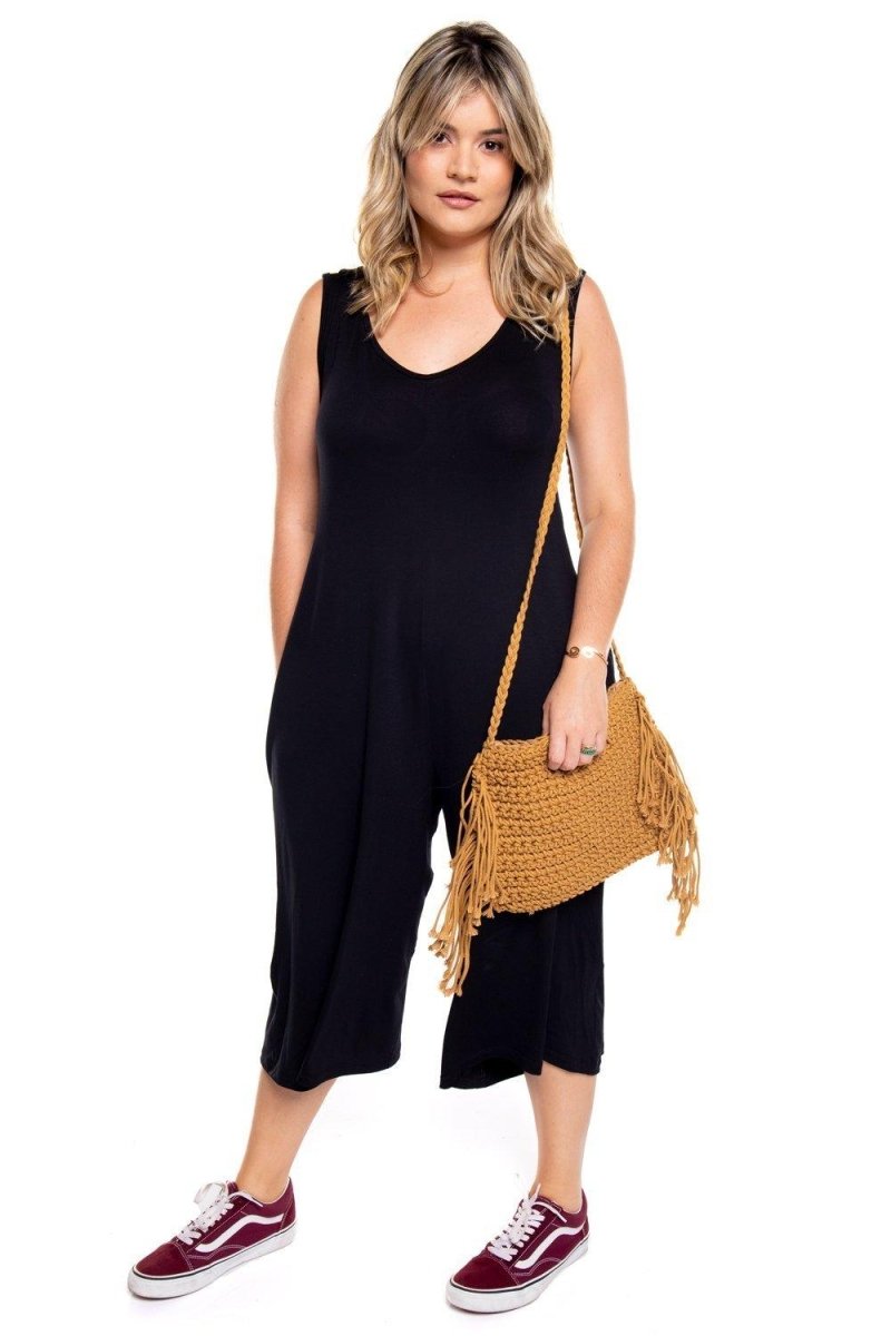 Macacão Soul - Regata Pantacourt em Viscolycra