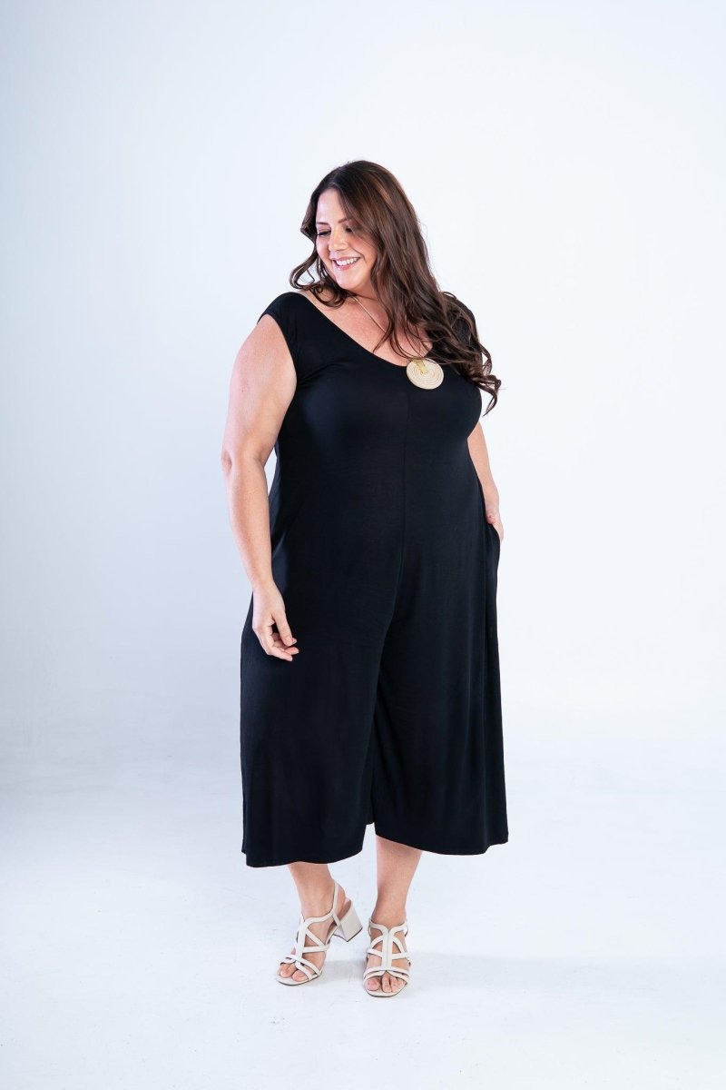 Macacão Soul - Regata Pantacourt em Viscolycra