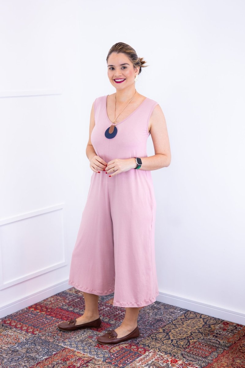 Macacão Soul - Regata Pantacourt em Viscolycra