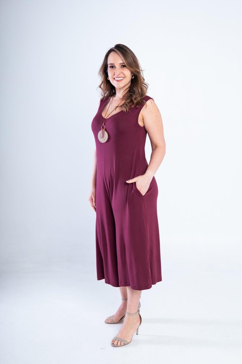 Macacão Soul - Regata Pantacourt em Viscolycra