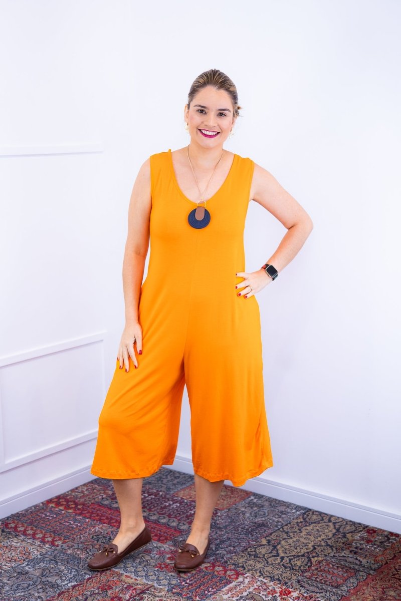 Macacão Soul - Regata Pantacourt em Viscolycra