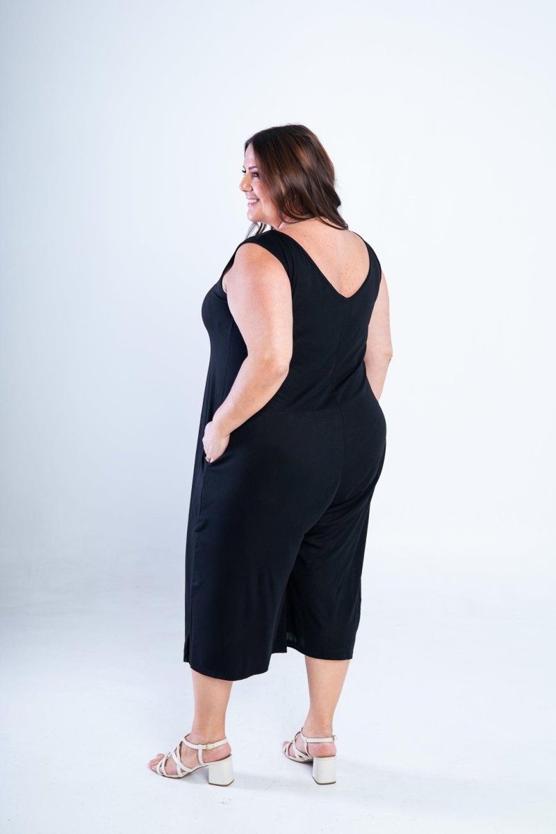 Macacão Soul - Regata Pantacourt em Viscolycra