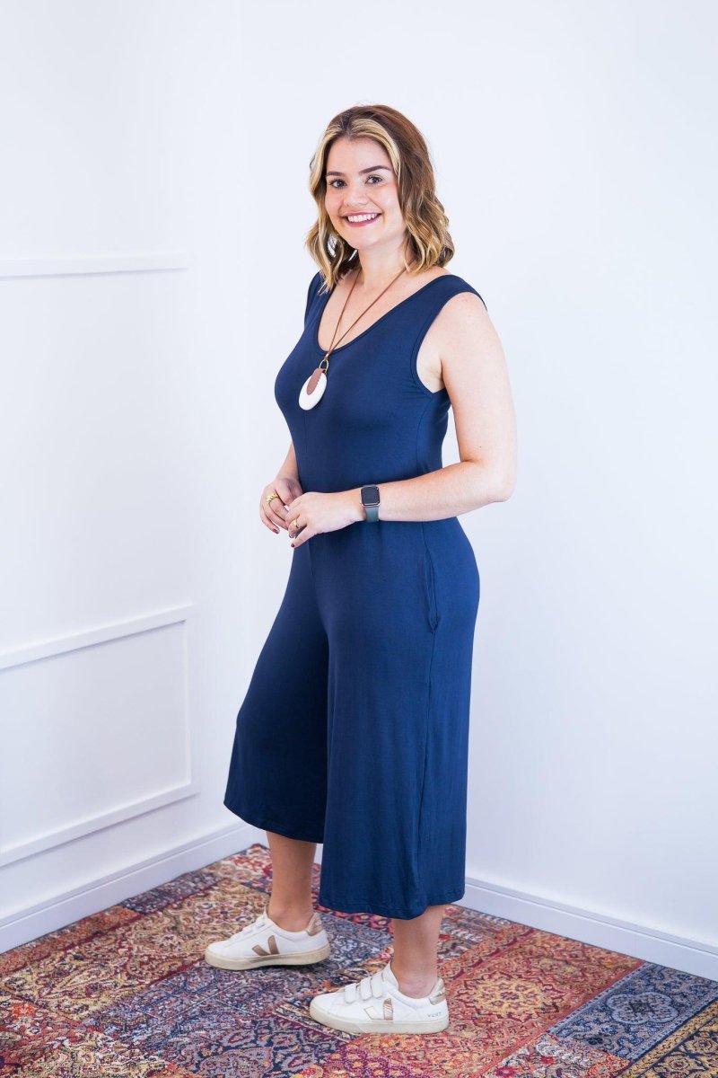 Macacão Soul - Regata Pantacourt em Viscolycra