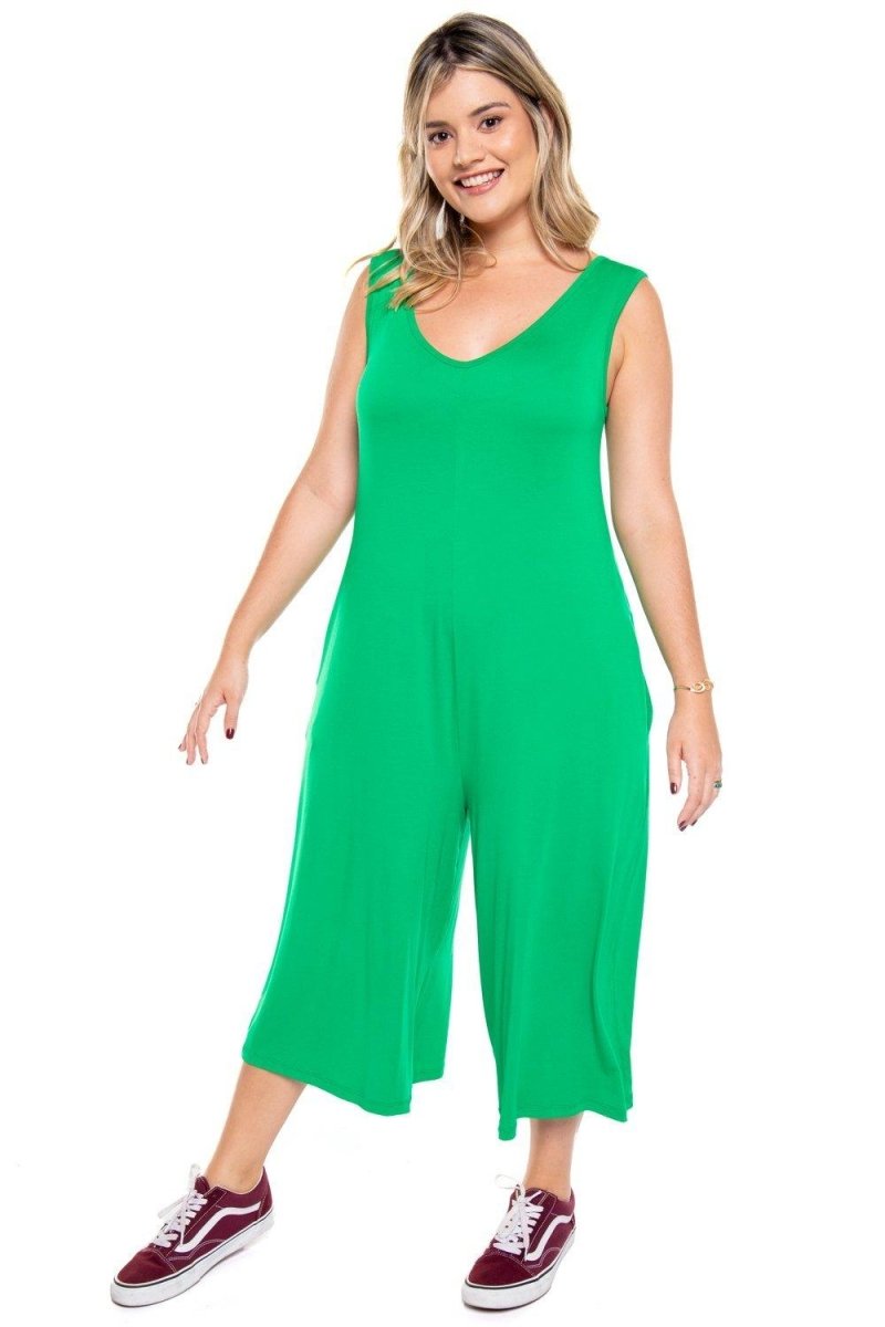 Macacão Soul - Regata Pantacourt em Viscolycra