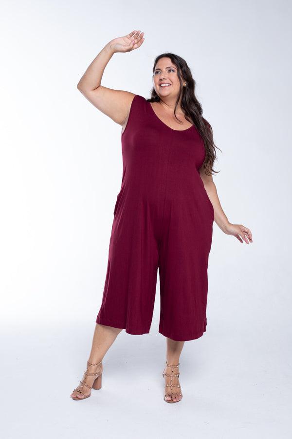 Macacão Soul - Regata Pantacourt em Viscolycra