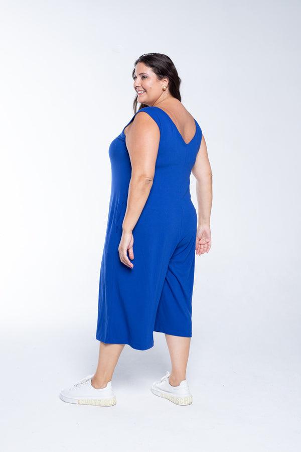 Macacão Soul - Regata Pantacourt em Viscolycra