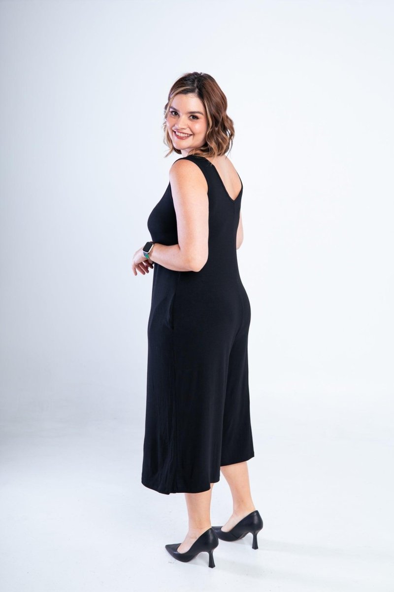 Macacão Soul - Regata Pantacourt em Viscolycra