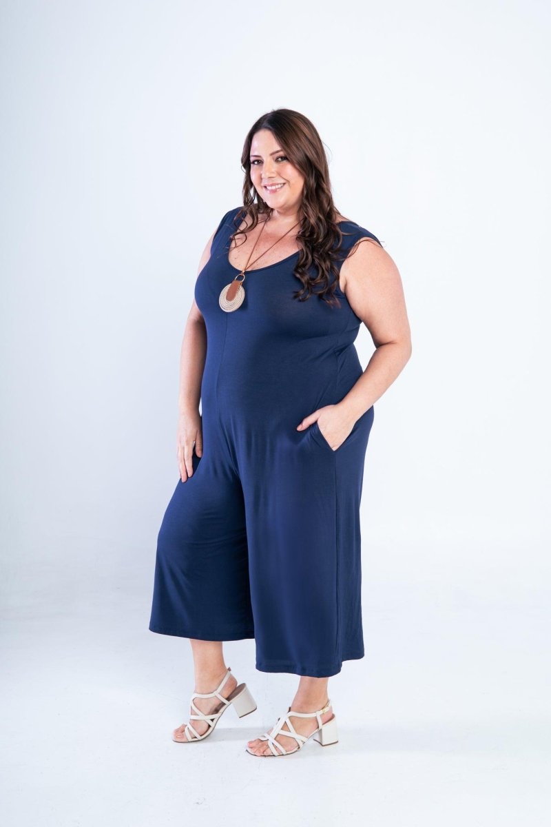 Macacão Soul - Regata Pantacourt em Viscolycra