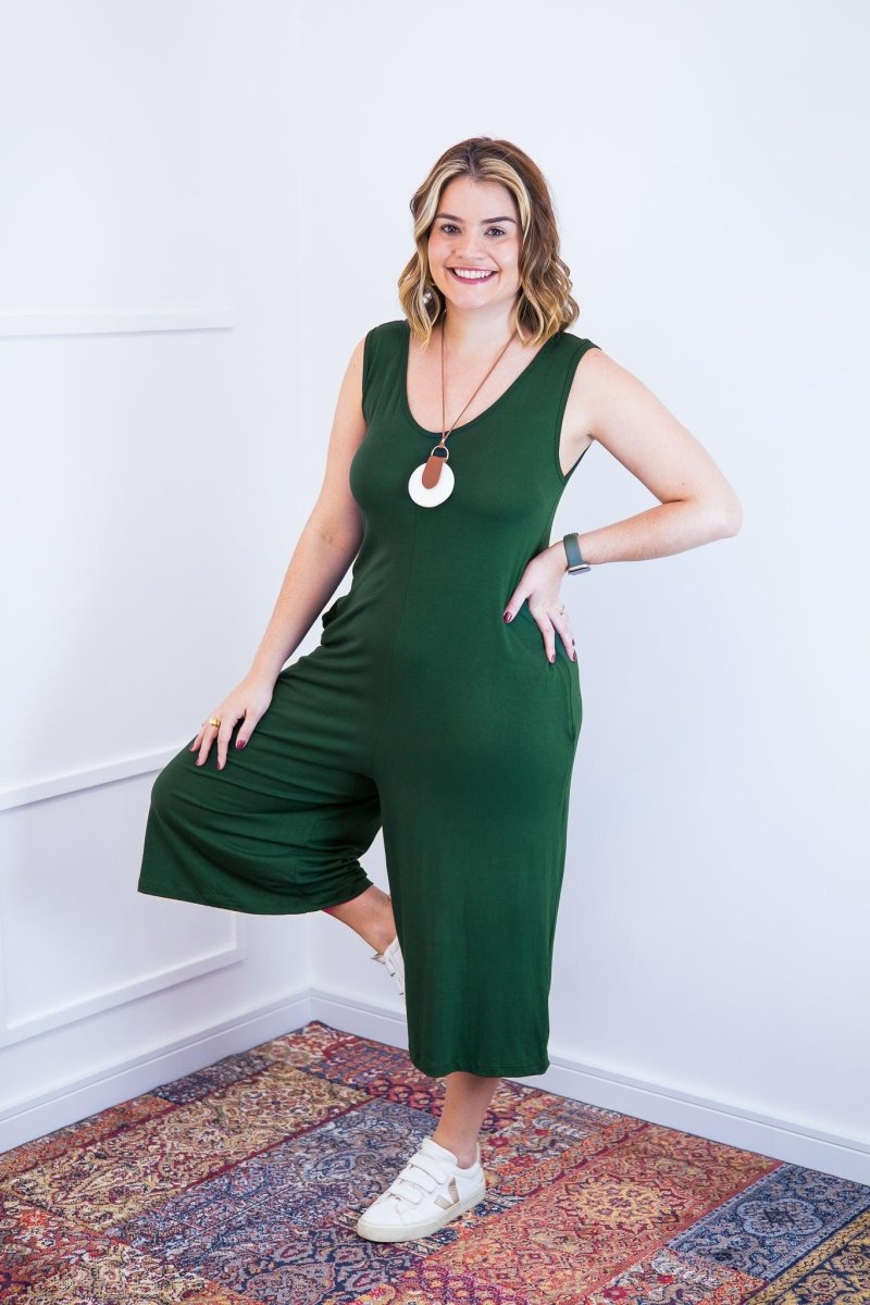 Macacão Soul - Regata Pantacourt em Viscolycra