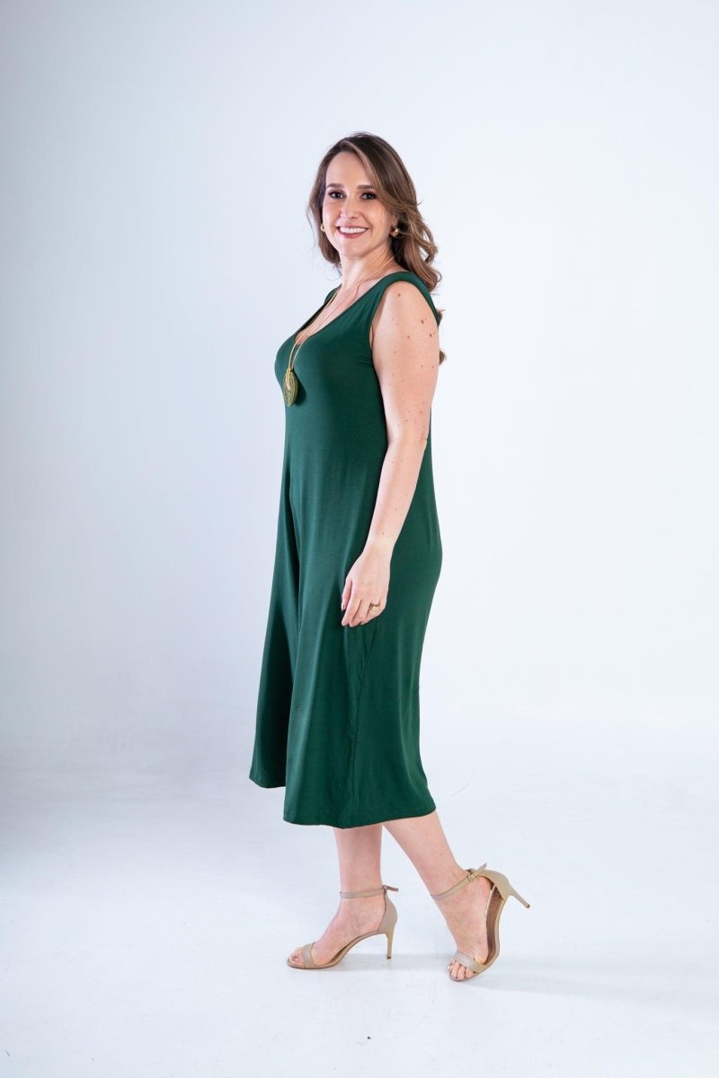 Macacão Soul - Regata Pantacourt em Viscolycra