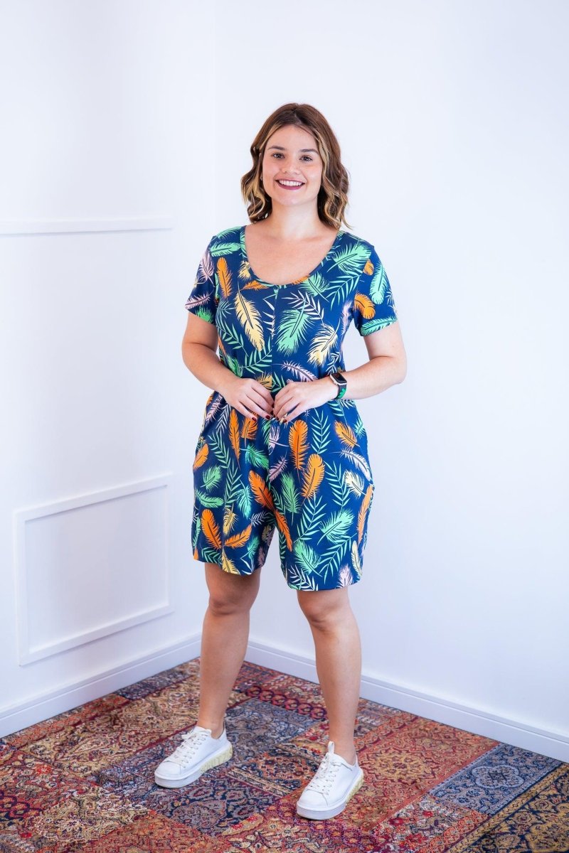 Macaquinho Jade - Midi com Mangas