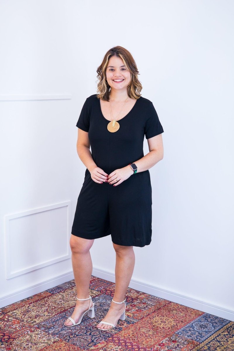 Macaquinho Jade - Midi com Mangas