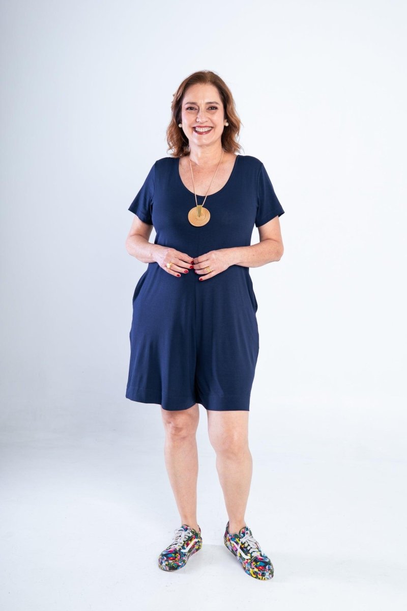 Macaquinho Jade - Midi com Mangas