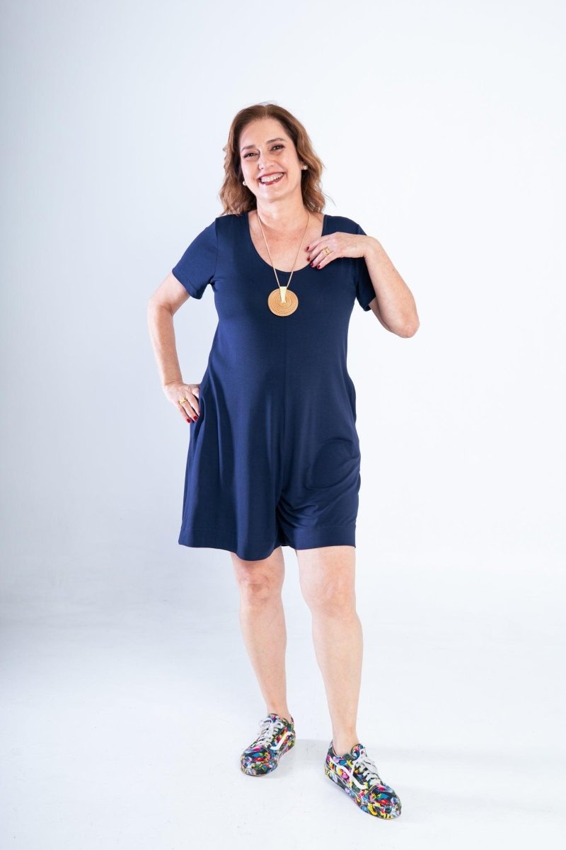 Macaquinho Jade - Midi com Mangas