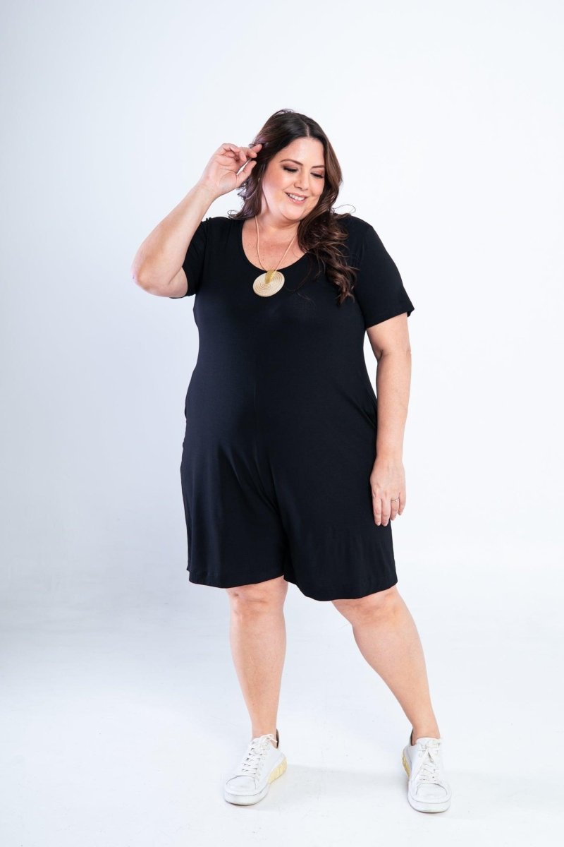 Macaquinho Jade - Midi com Mangas