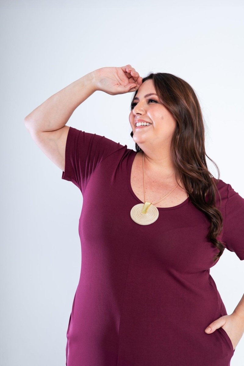 Macaquinho Jade - Midi com Mangas