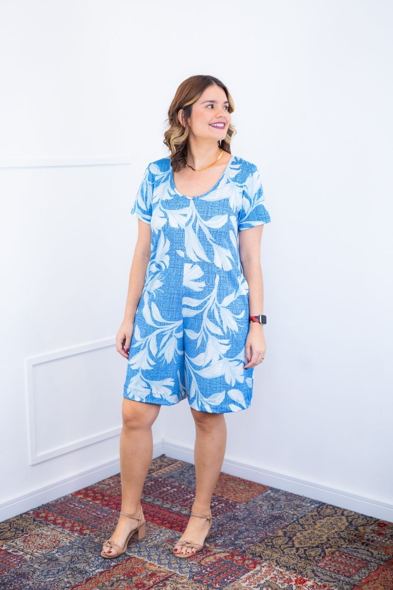 Macaquinho Jade - Midi com Mangas em Malha Confort Deluxe