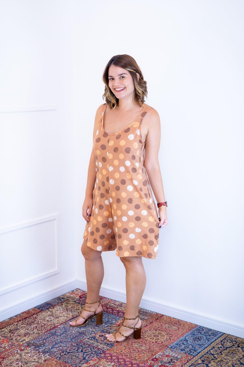 Macaquinho Kate - Midi Alça Larga