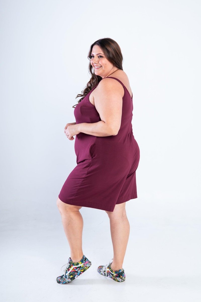 Macaquinho Kate - Midi Alça Larga