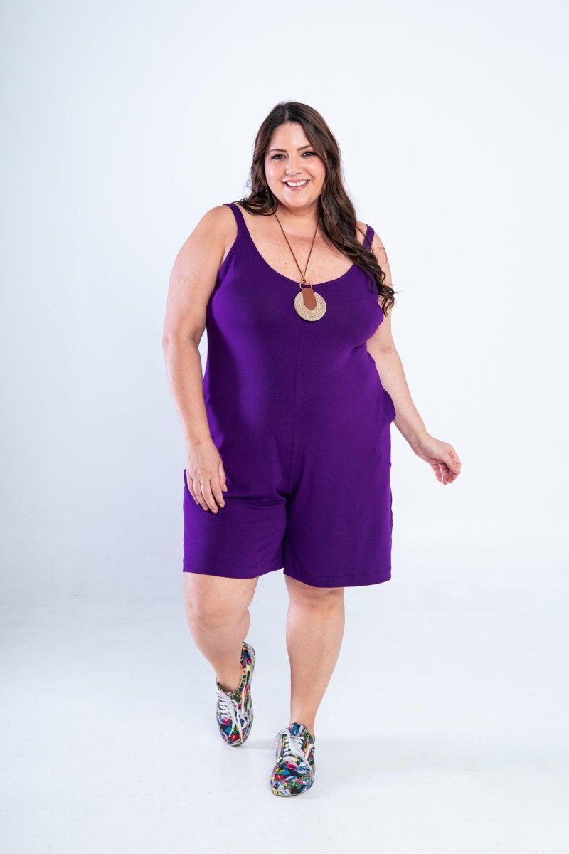 Macaquinho Kate - Midi Alça Larga