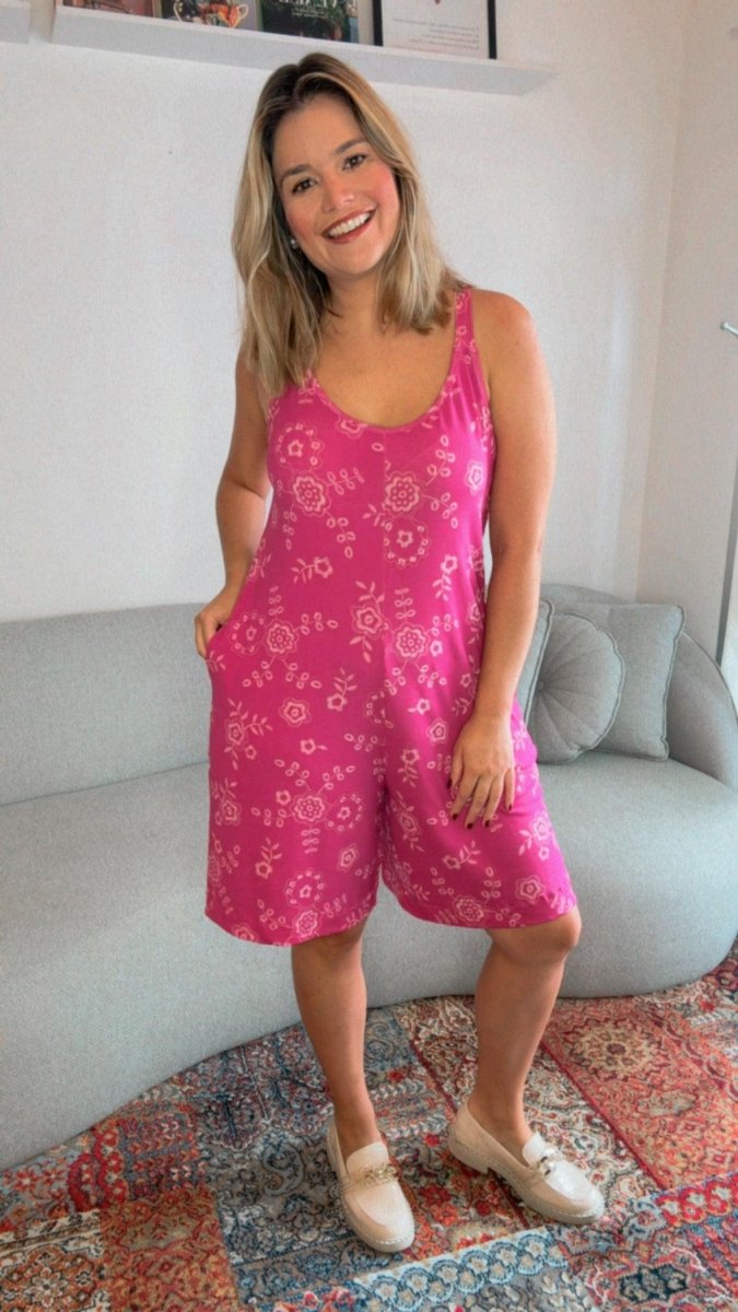 Macaquinho Kate - Midi Alça Larga