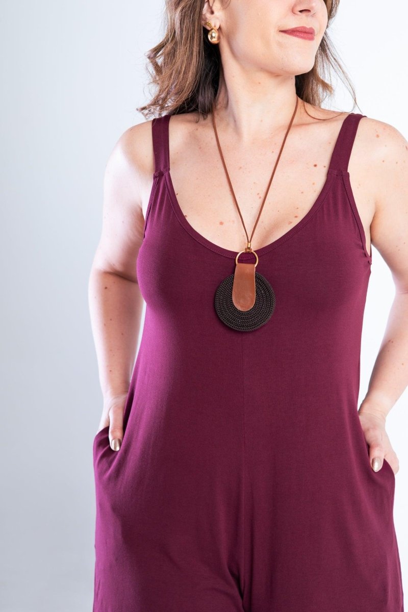 Macaquinho Kate - Midi Alça Larga